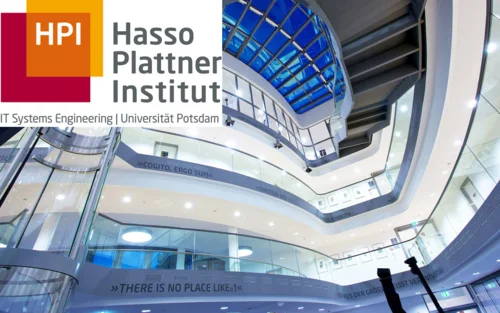Blick ins Gebäude des Hasso Plattner Instituts