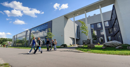 Ansicht Eingangsbereich Haus 27 Campus Golm