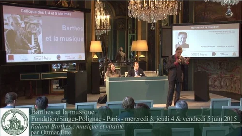Kolloquium: Barthes et la musique