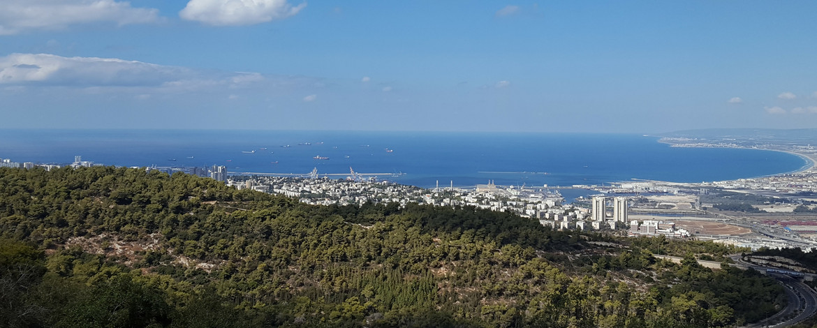 Panorama der Stadt Haifa