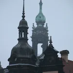 Barocke Stadtsilhouette in der Dresdener Altstadt