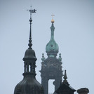 Barocke Stadtsilhouette in der Dresdener Altstadt