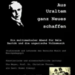 Plakat Bartók-Abend