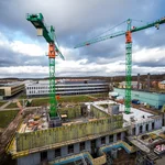 Mit der Forschungsstärke wächst der Platzbedarf: In Golm entsteht ein neues Laborgebäude.