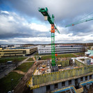 Mit der Forschungsstärke wächst der Platzbedarf: In Golm entsteht ein neues Laborgebäude.