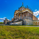 Historic annex of the Neues Palais, which today houses parts of the University of Potsdam.