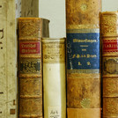 Rare books in the library, Campus Am Neuen Palais