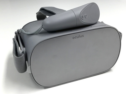 Virtual Reality Brille Oculus Go mitsamt Handsteuerung