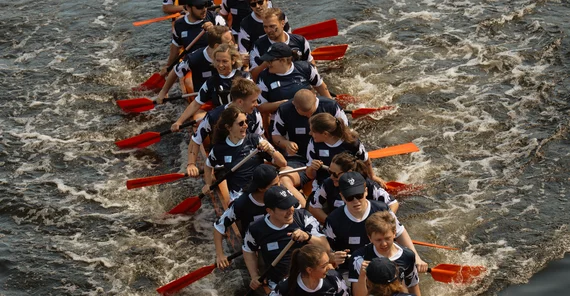 Drachenboot-Regatta