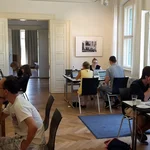 Die Teilnehmer*innen bei der Arbeit