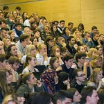 Studierende im Hörsaal