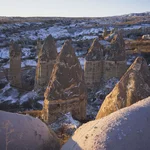 Kapadokya in the winter