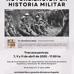Military History at the University of Buenos Aires.
