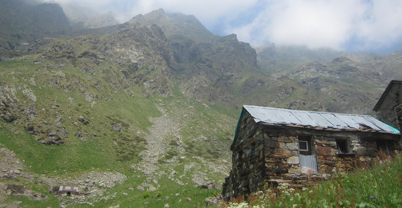 Aufstieg zur Bisse rosse. Foto: Schröder.