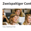 Zweispaltiger Container 33:66