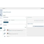 Workspace für Gruppenarbeit im geschlossenen Mitgliederbereich