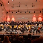 Chor und Orchester der Uni Potsdam beim großen Elias-Konzert