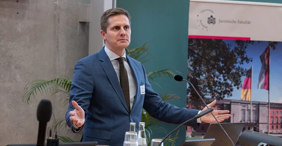 Dr. Benjamin Grimm, Minister für Justiz und Digitalisierung des Landes Brandenburg.