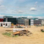 Geschafft: Das Chemie-Gebäude (Haus 25) ist fast fertig.