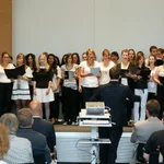 Choir on stage