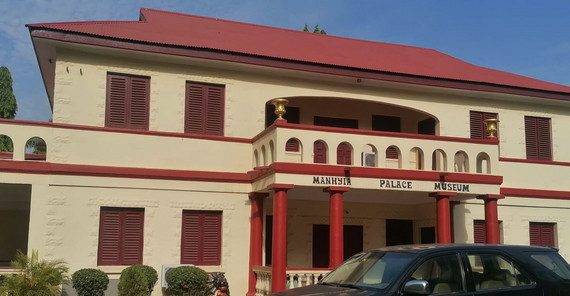 Fassade des ehemaligen Präsidentenpalastes von Ghana