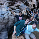 Gruppenfoto unter der "Puente del Diablo"