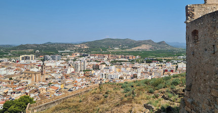 Die Aussicht von der Festung auf die Stadt