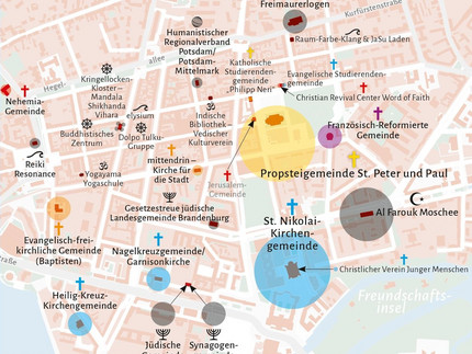 Glaube in Potsdam - map