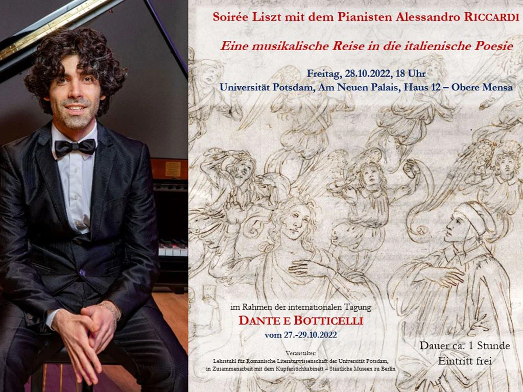 Klavierkonzert „Eine musikalische Reise in die italienische Poesie“