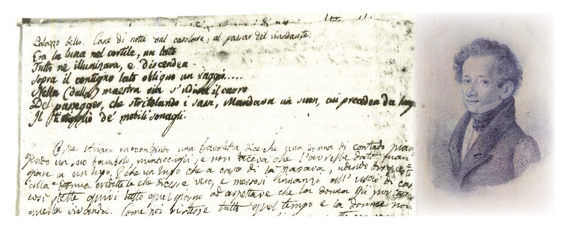 Leopardi, Zibaldone Textanfang Autograph