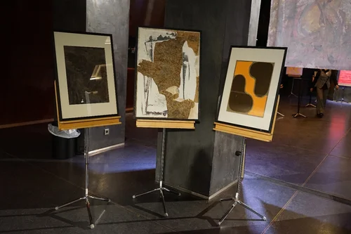 Klang-Bild-Collage im Foyer des Nikolaisaals
