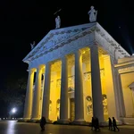 Die Kathedrale in Vilnius.