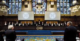 Der Internationale Gerichtshof (IGH) in Den Haag. Foto: Der Internationale Gerichtshof (IGH) in Den Haag
