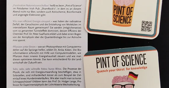 Pint of Science 2025 Flyer