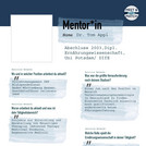 Steckbrief des Mentors Tom Appl