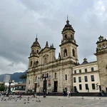 Die Kathedrale von Bogotá.