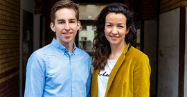 Das Gründer-Team: Christian Zimmermann und Stella Strüfing | Foto: Nongin