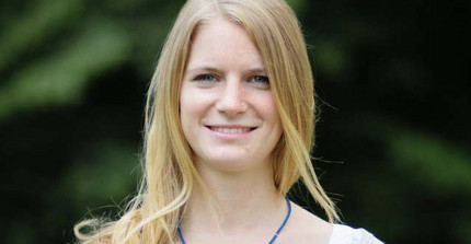 Auf dem Bild ist Christin Siegfried zu sehen. Das Foto hat Claudia Krille aufgenommen.