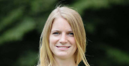 Auf dem Bild ist Christin Siegfried zu sehen. Das Foto hat Claudia Krille aufgenommen.