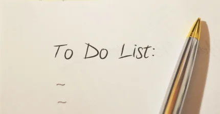 Kulli mit Schriftzug "To do list"