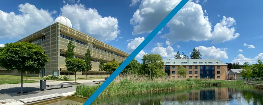 Studierende am Campus Golm
