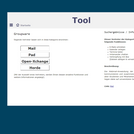 Screenshop Tool.UP Vorschlag Werkzeuge