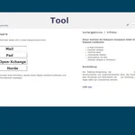 Screenshop Tool.UP Vorschlag Werkzeuge
