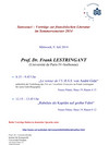 Sanssouci – Vorträge zur französischen Literatur im Sommersemester 2014