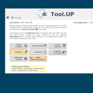 Screenshot Tool.UP Auswahl Ziele