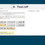 Screenshot Tool.UP Auswahl Ziele
