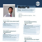 Steckbrief des Mentors André Kleinridders