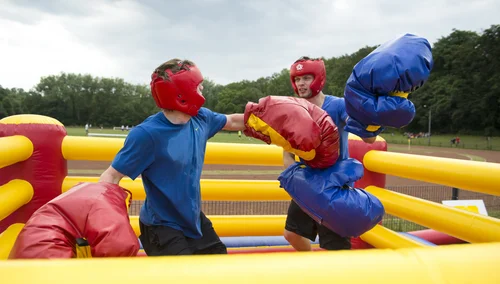 Boxer im Ring Hochschulsport