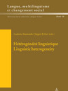 Buchcover Linguisticheterogeneity Ibarrondo Erfurt