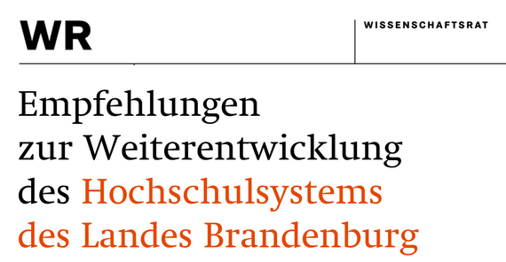 Titel des Berichts des Wissenschaftsrates